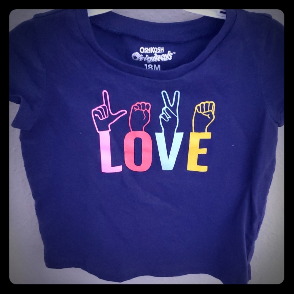 Girls OshKosh Originals Tshirt 18M